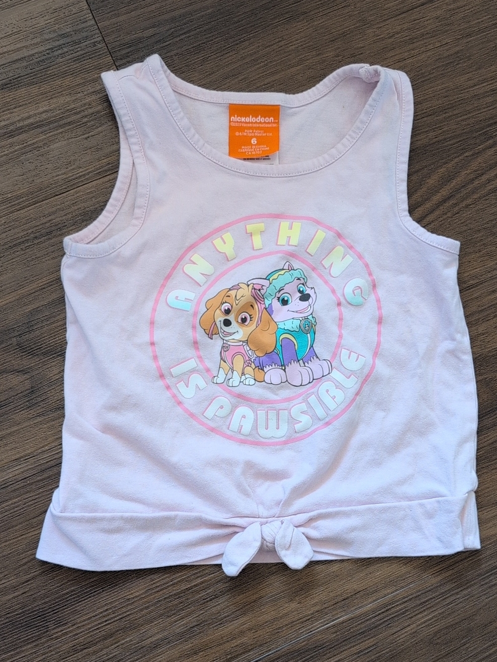 Paw Patrol Skye Tank Top